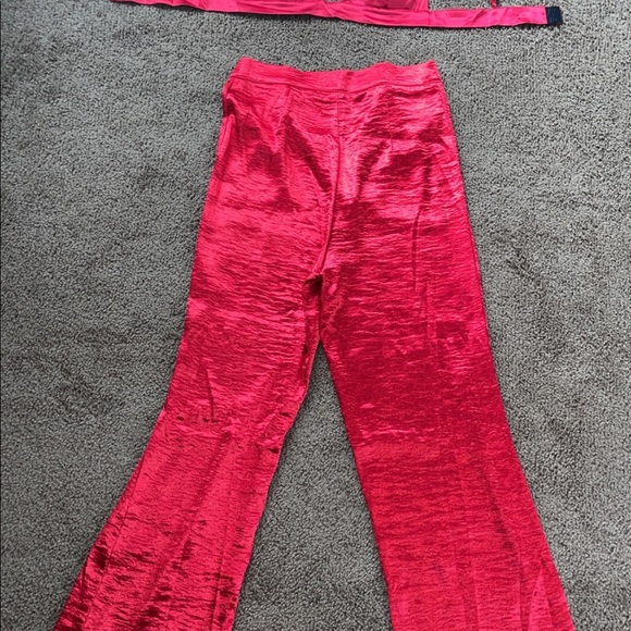 Two Piece Satin Set - Picture 6 of 7